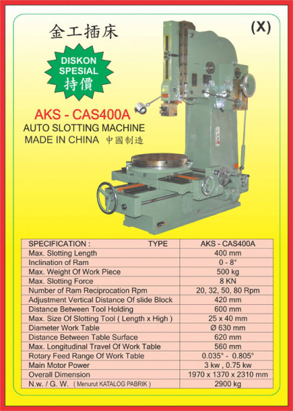 AKS - CAS400A