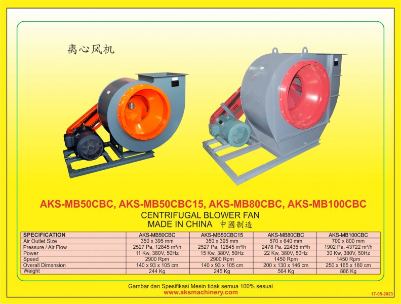 AKS - MB50CBC, AKS - MB50CBC15, AKS - MB80CBC, AKS - MB100CBC.